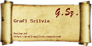 Grafl Szilvia névjegykártya